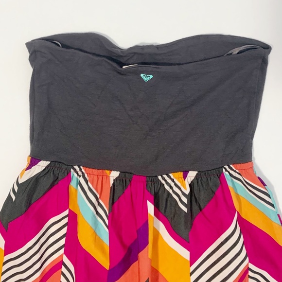 Roxy Strapless Mini Printed Dress - SM - Picture 10 of 10